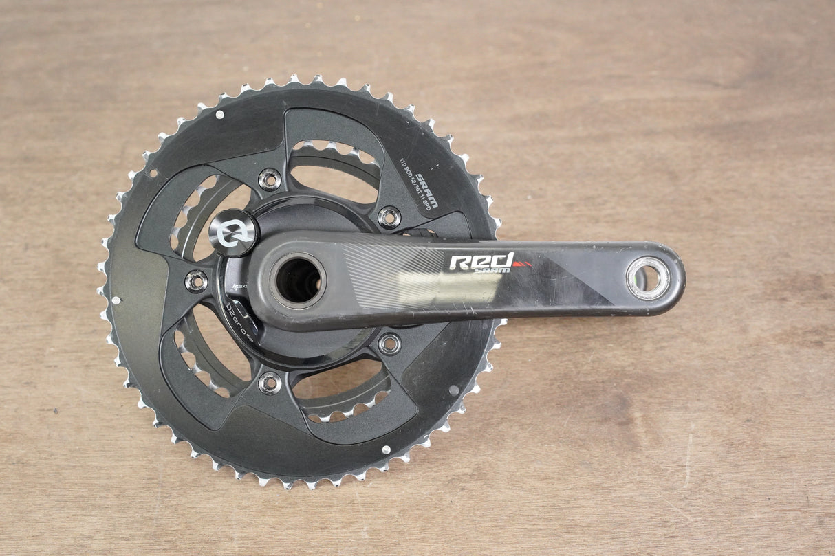 172.5mm 52/36T GXP SRAM Red 22 Quarq DZero Power Meter Carbon Crankset