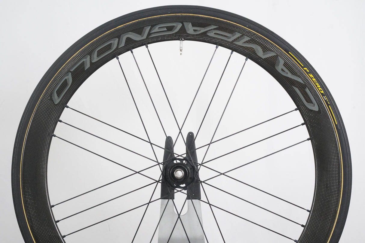 Campagnolo Bora One 50 Carbon Tubular Disc Brake Wheelset Campagnolo 11 Speed