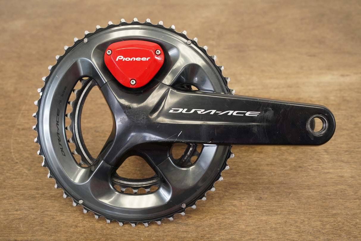 172.5mm 50/34T Shimano Dura Ace FC-R9100 Pioneer Dual Power Meter Crankset
