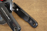 172.5mm 50/34T Shimano Dura Ace FC-R9100 Pioneer Dual Power Meter Crankset