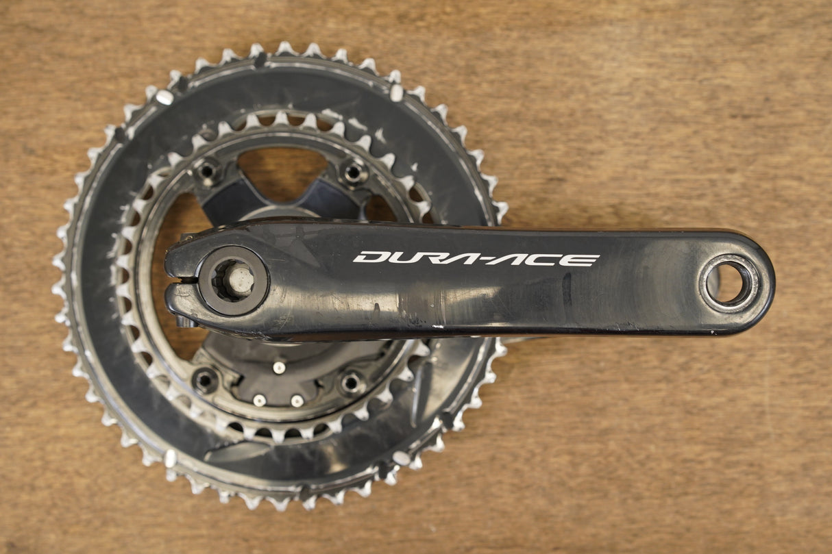 172.5mm 50/34T Shimano Dura Ace FC-R9100 Pioneer Dual Power Meter Crankset