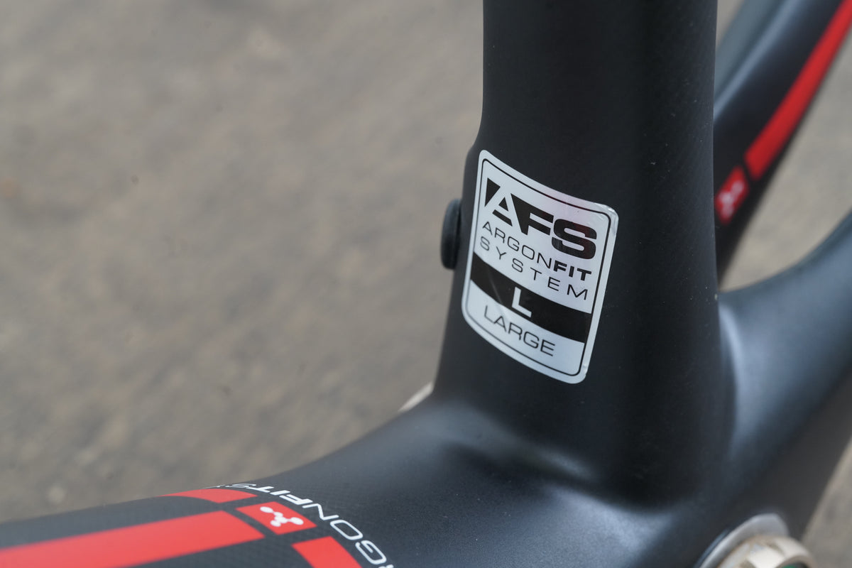 L (Large) Argon Krypton Carbon Rim Brake Road Frameset