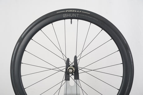 Hunt 34 Aero Wide Alloy Tubeless Clincher Disc Brake Wheelset 11 Speed