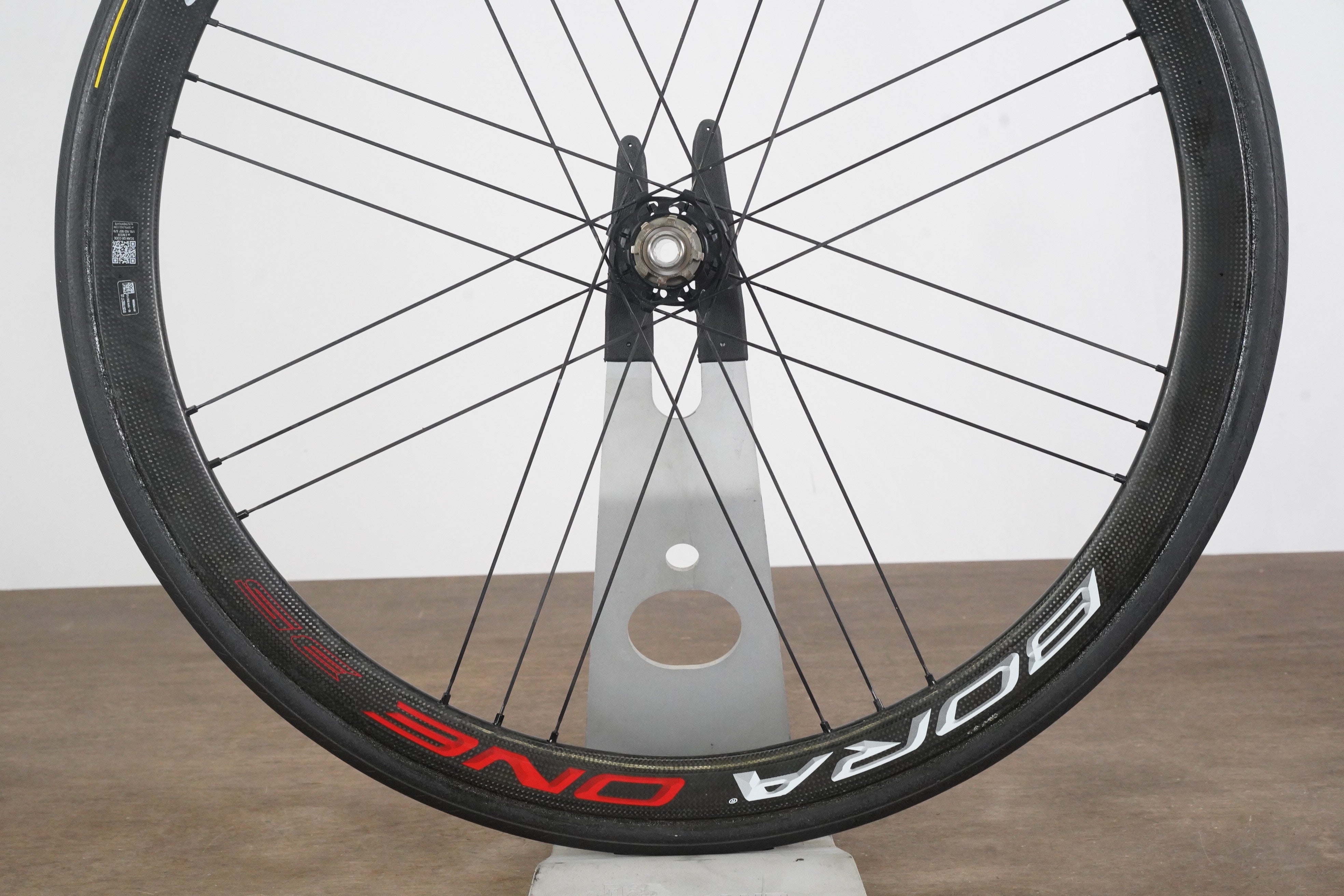 REAR Campagnolo Bora One 35 Carbon Tubular Disc Brake Wheel 11