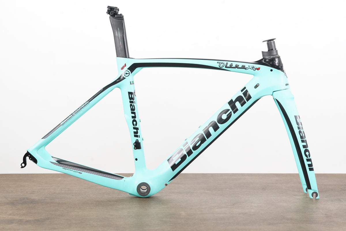*Damaged* 50cm Bianchi Oltre XR4 CV Carbon Aero Rim Brake Road Frameset