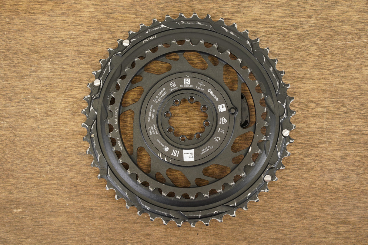 48/35T SRAM Red AXS D1 12 Speed Quarq Power Meter Chainrings + Spider