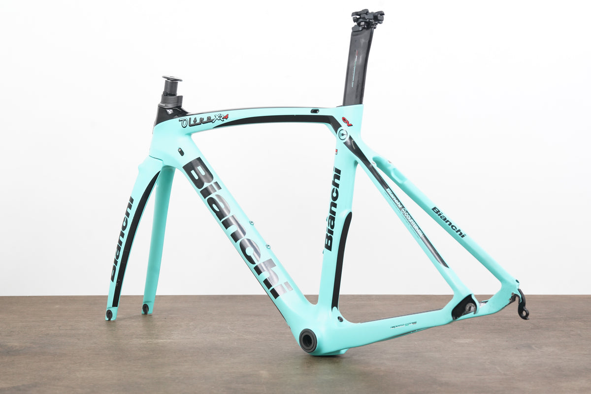 *Damaged* 50cm Bianchi Oltre XR4 CV Carbon Aero Rim Brake Road Frameset