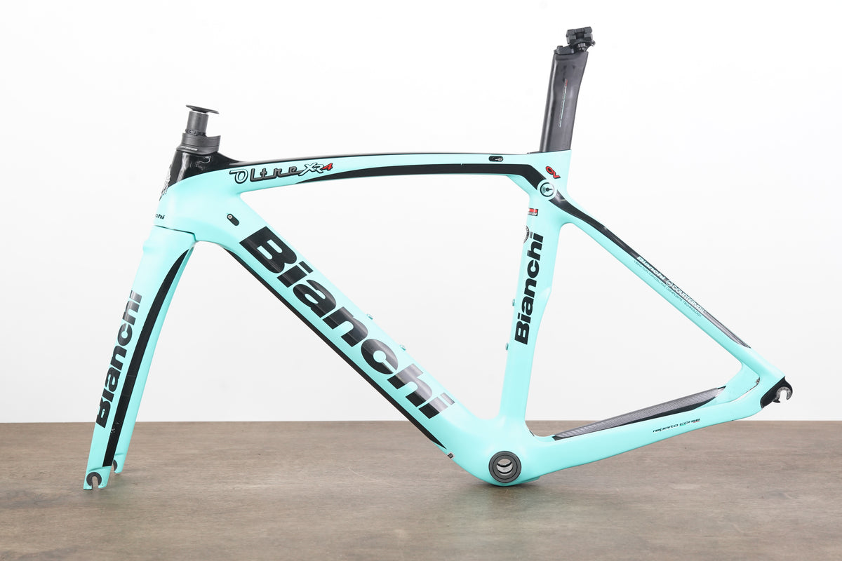 *Damaged* 50cm Bianchi Oltre XR4 CV Carbon Aero Rim Brake Road Frameset