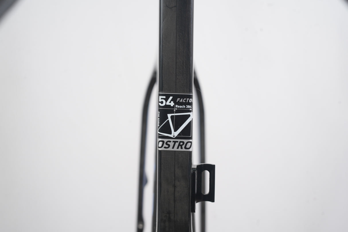 54cm Factor Ostro VAM V1 Carbon Disc Brake Road Frameset