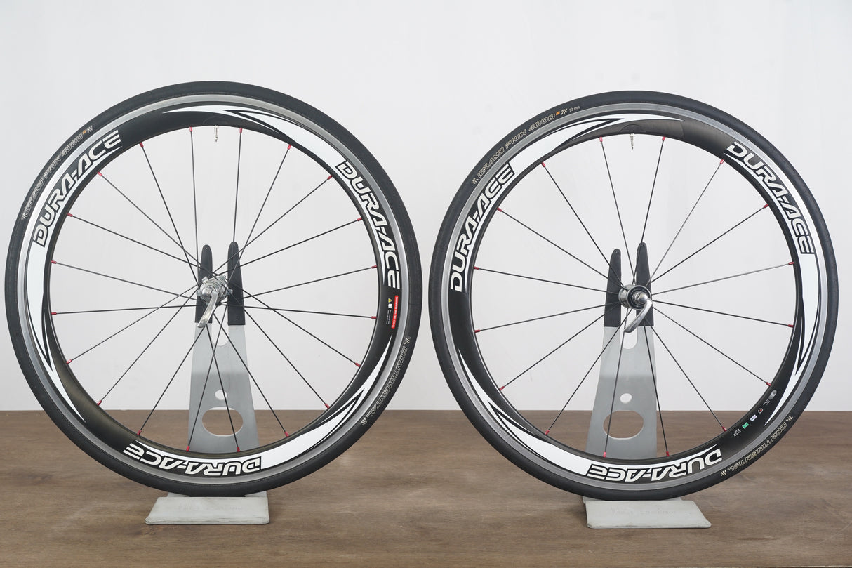 Shimano Dura-Ace WH-7850 C50 Carbon Clincher Rim Brake Wheelset 10 Speed