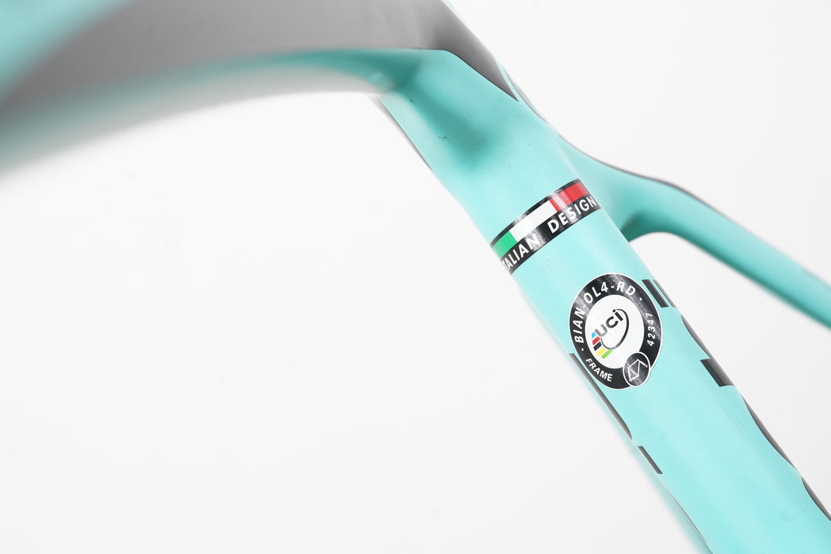 *Damaged* 50cm Bianchi Oltre XR4 CV Carbon Aero Rim Brake Road Frameset
