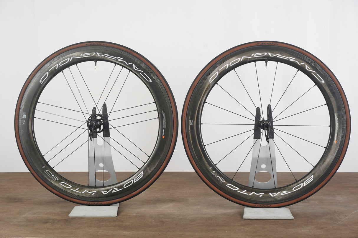 Campagnolo Bora WTO 60 Carbon Tubeless Clincher Rim Brake Wheelset 11 Speed