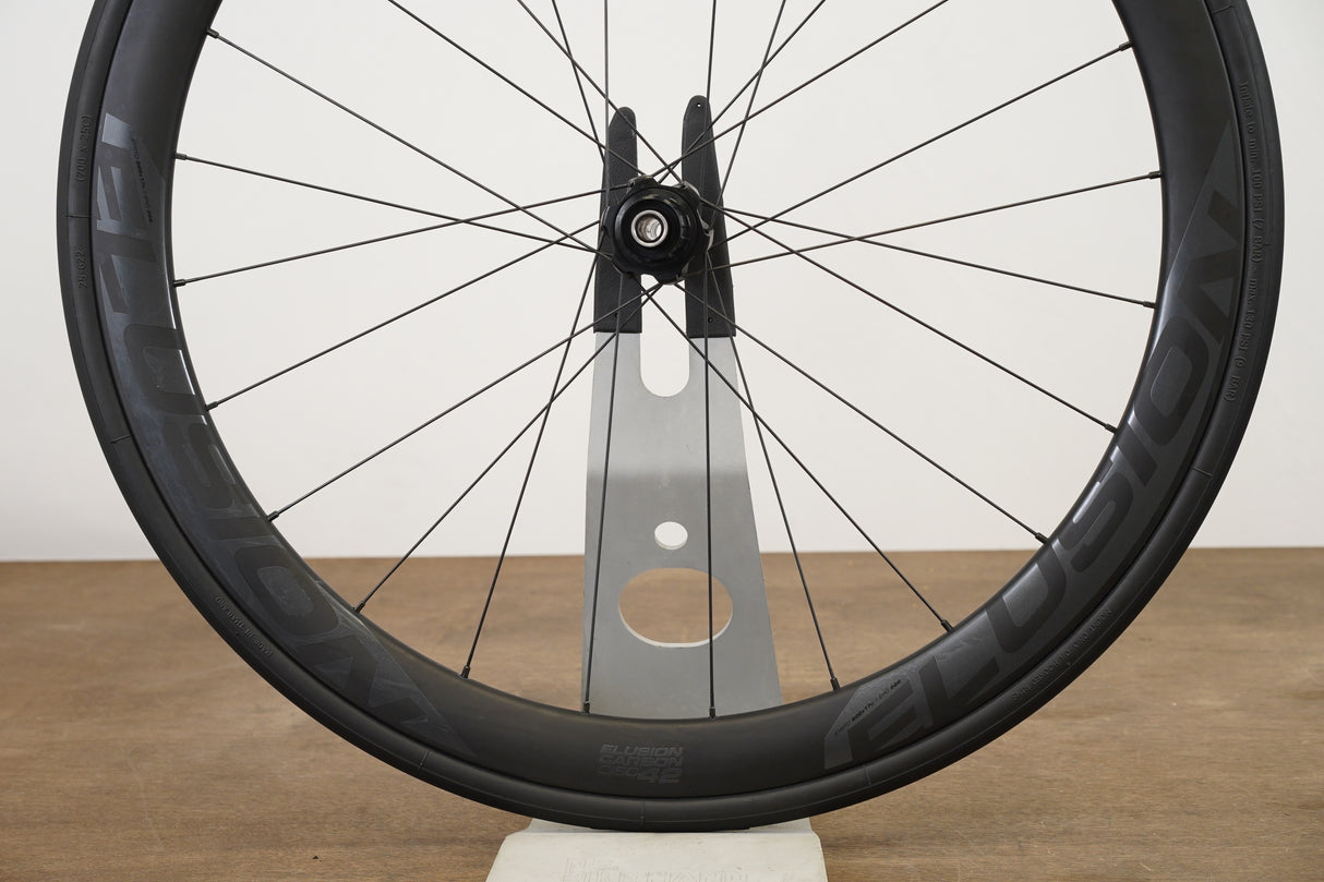 Vittoria Elusion 42 Carbon Tubeless Clincher Disc Brake Wheelset 11 Speed