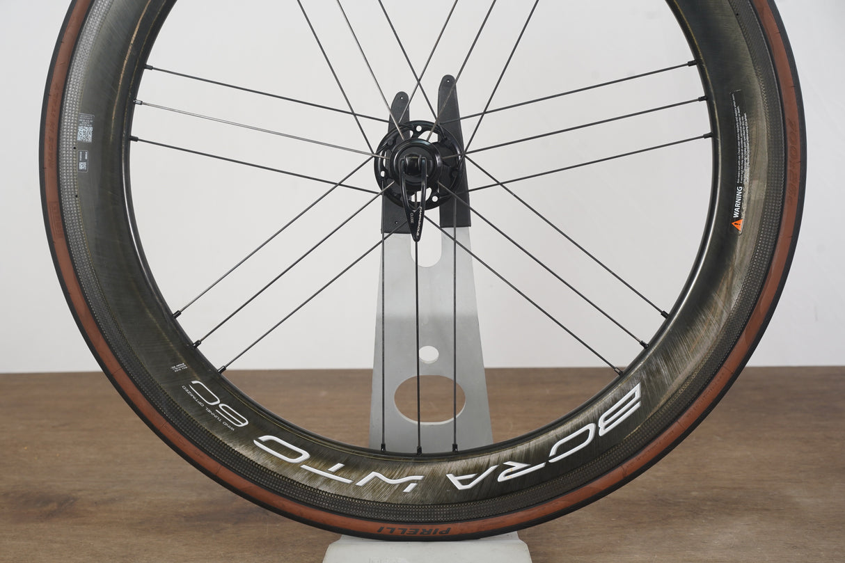 Campagnolo Bora WTO 60 Carbon Tubeless Clincher Rim Brake Wheelset 11 Speed