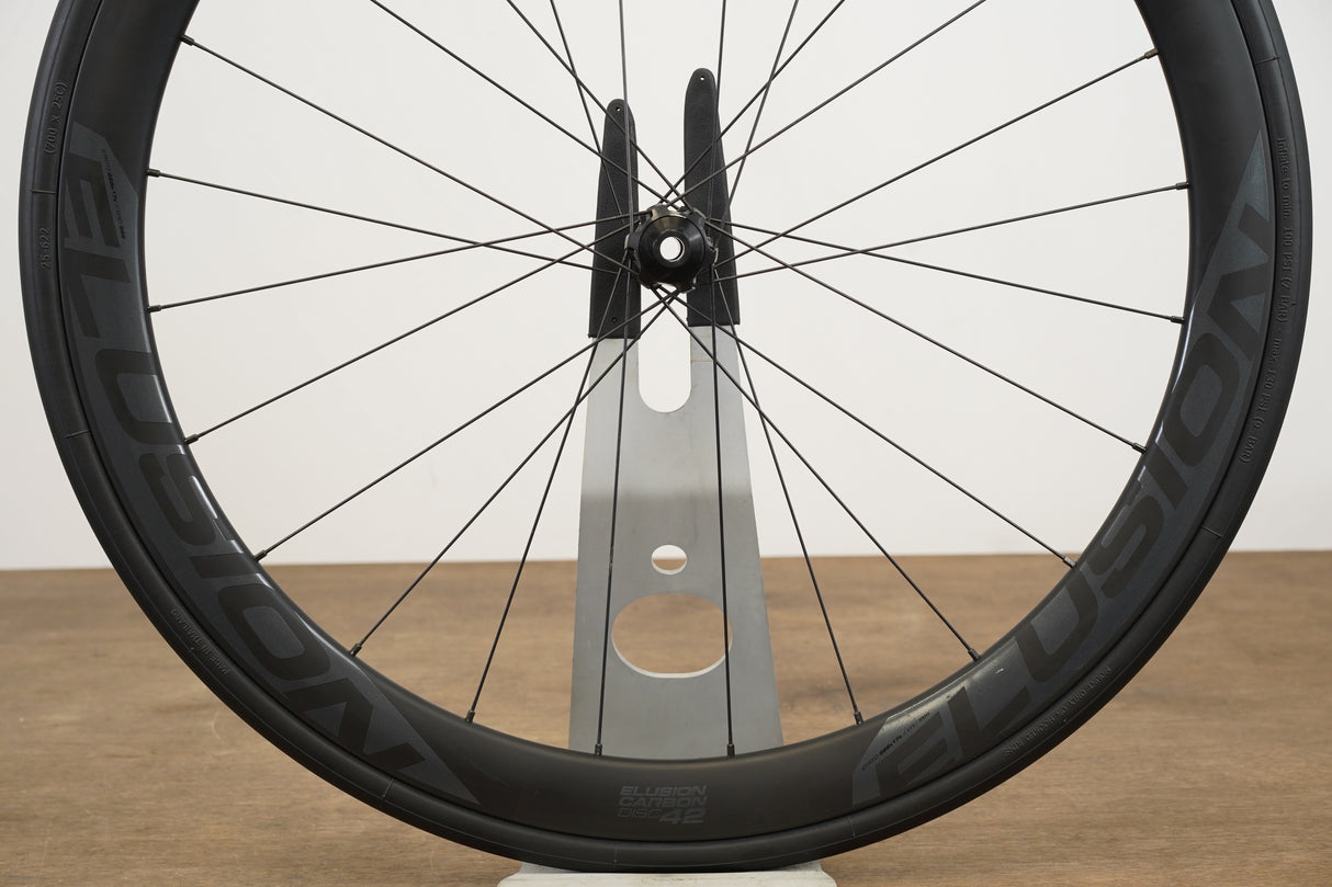 Vittoria Elusion 42 Carbon Tubeless Clincher Disc Brake Wheelset 11 Speed