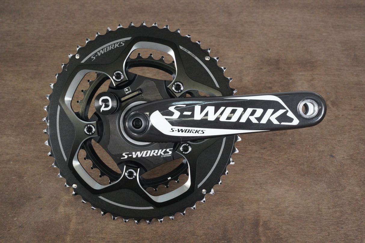 172.5mm 52/36T BB30 Specialized S-WORKS Quarq Power Meter Carbon Crankset