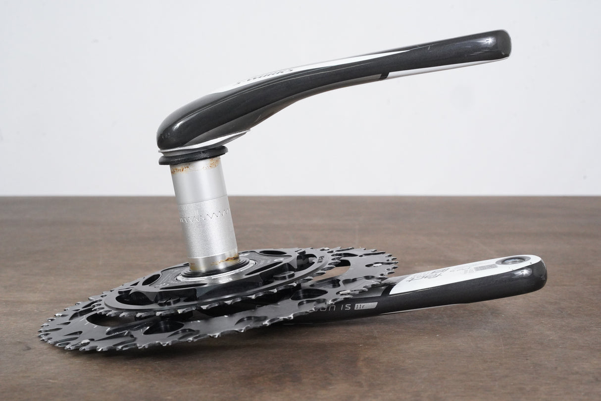 172.5mm 52/36T BB30 Specialized S-WORKS Quarq Power Meter Carbon Crankset