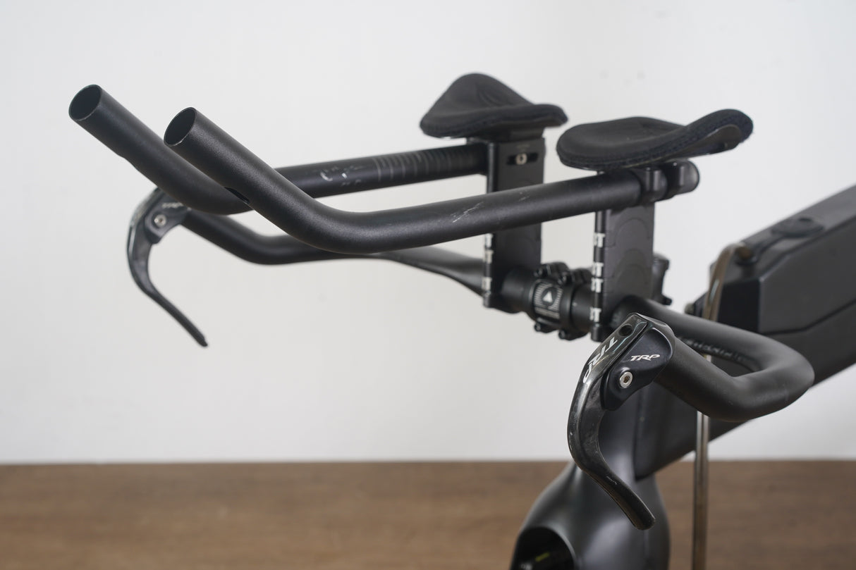 S (Small) Ventum One Carbon Aero TT Triathlon Rim Brake Frameset + Handlebar
