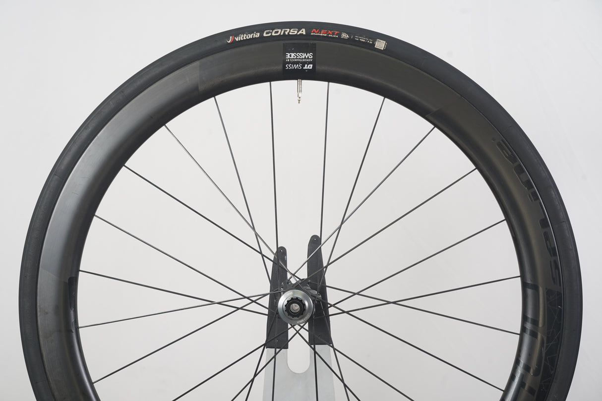 DT Swiss ERC 1400 Dicut Carbon Tubeless Clincher Disc Brake Wheelset 11 Speed