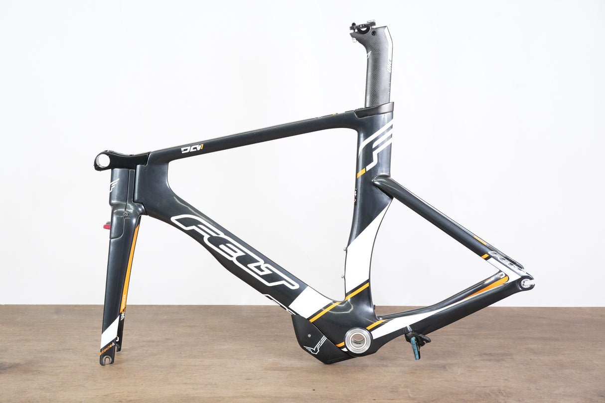 54cm Felt DA1 Carbon Aero Rim Brake TT Triathlon Frameset DA 1