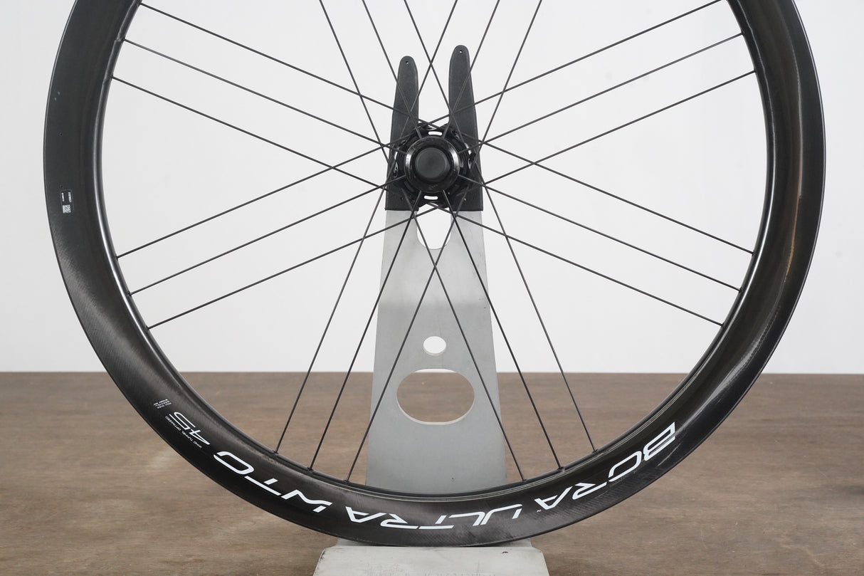 NEW FRONT Campagnolo Bora Ultra WTO 45 Carbon Tubeless Disc Brake Wheel