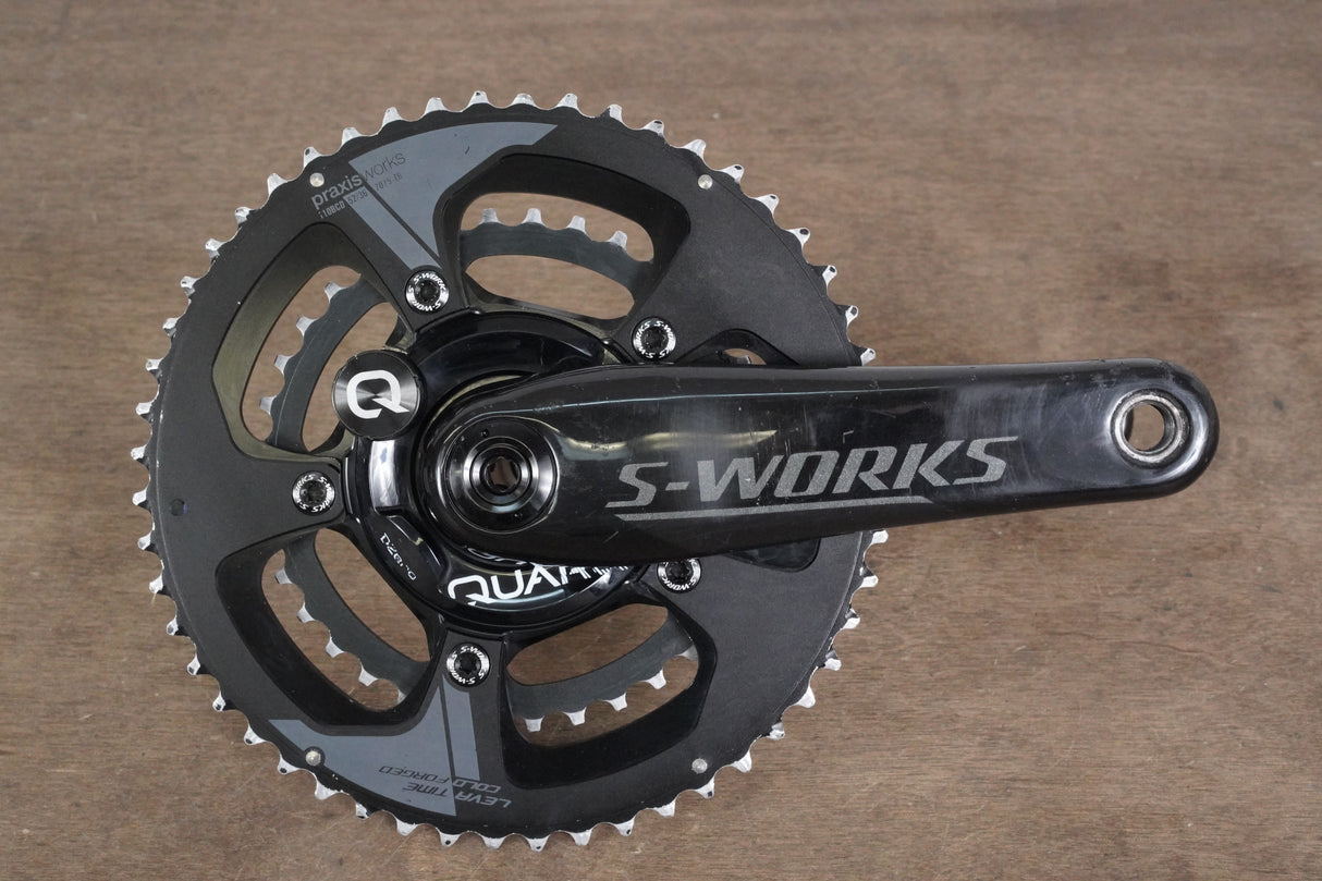 172.5mm 52/36T BB30 Specialized S-WORKS Quarq DZero Power Meter Carbon Crankset