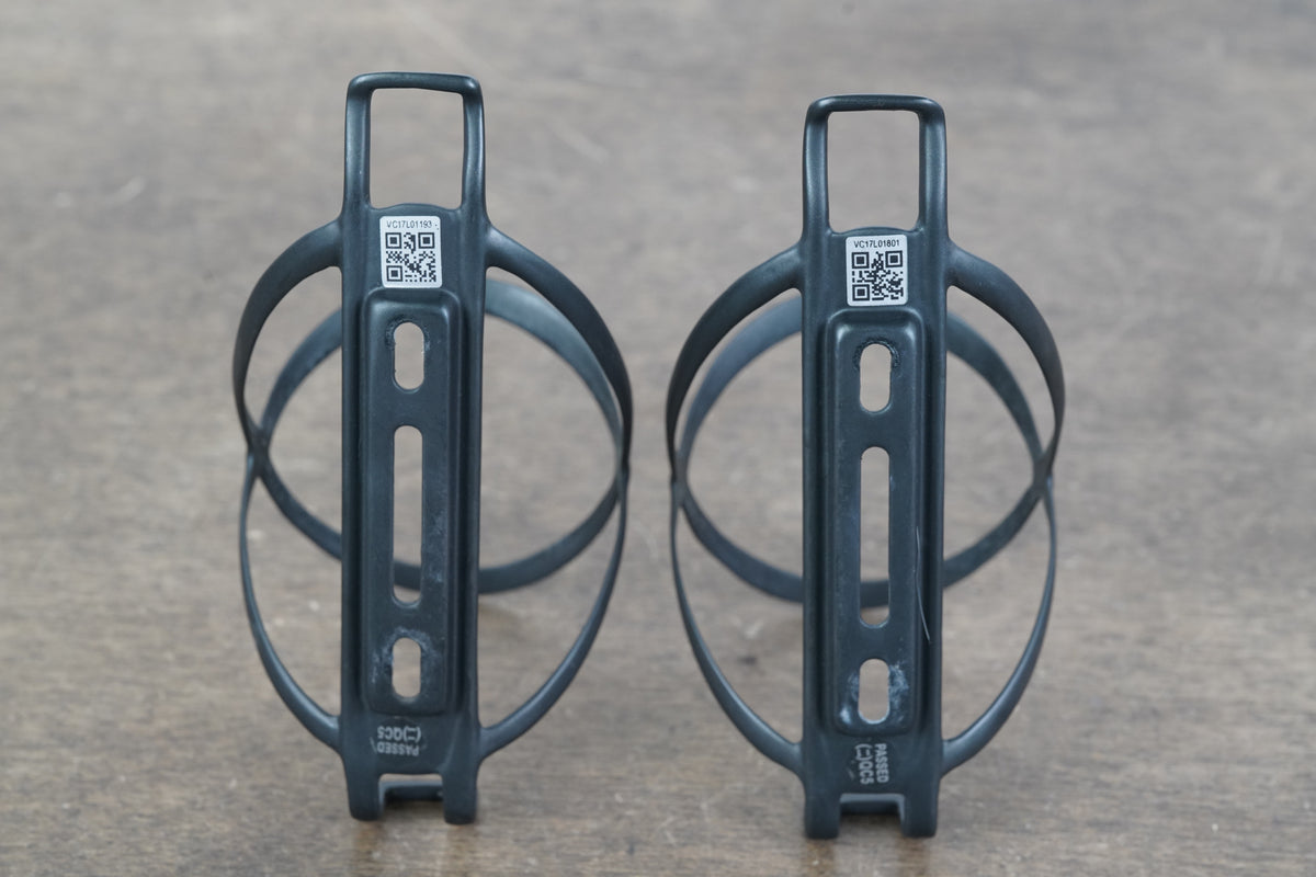 (2) Lightweight Edelhelfer Carbon Water Bottle Cages 38g