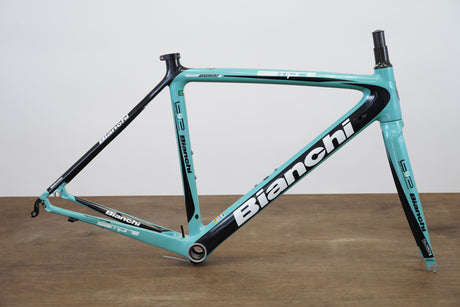 53cm Bianchi Sempre Pro Carbon Aero Rim Brake Road Frameset
