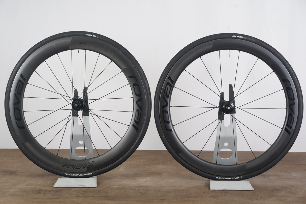Roval Rapide CLX II Carbon Tubeless Clincher Disc Brake Wheelset XDR 12 Speed