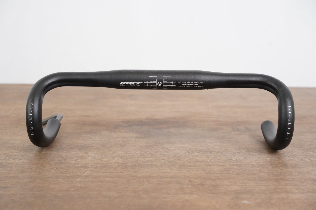 38cm Bontrager Race VR-S Alloy Short And Shallow Compact Handlebar 31.8mm