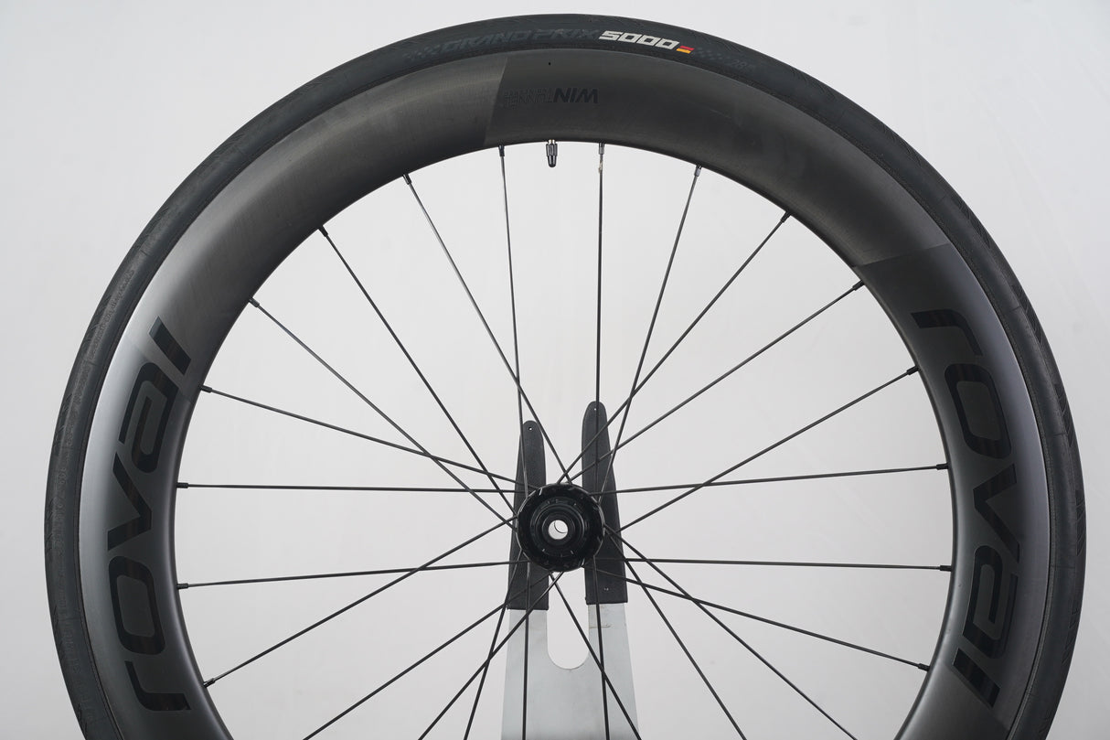 Roval Rapide CLX II Carbon Tubeless Clincher Disc Brake Wheelset XDR 12 Speed