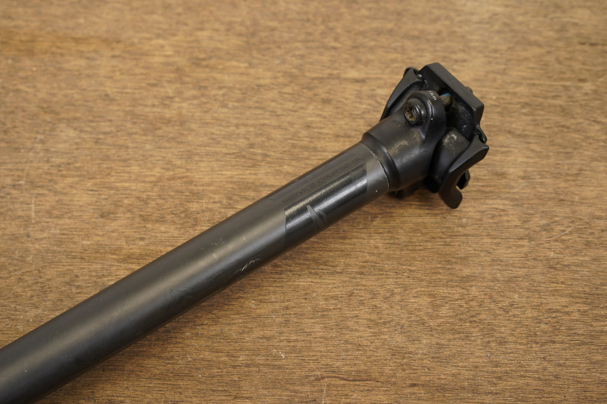 25.4mm Zipp Service Course SL Carbon Alloy Setback Road Seatpost