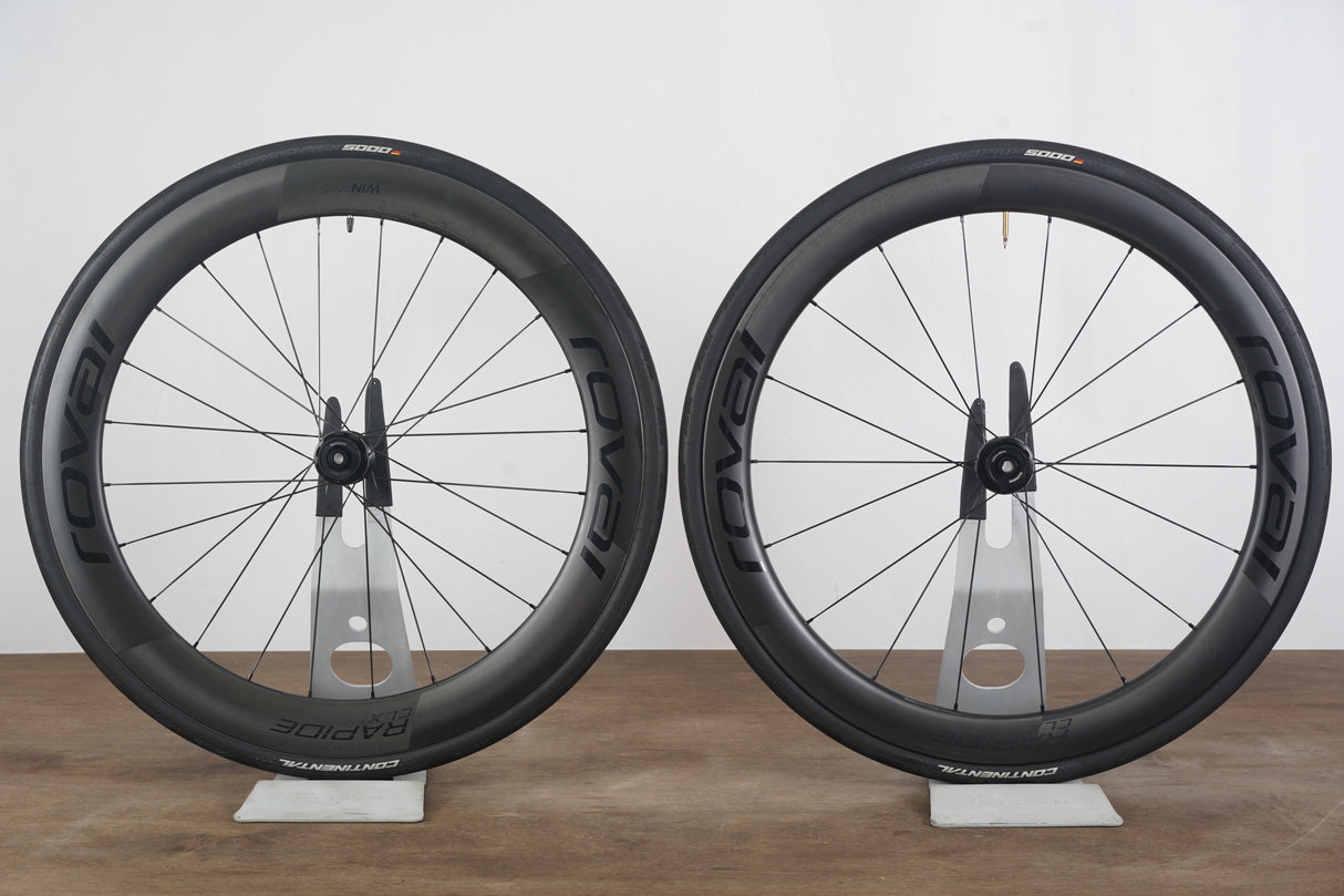 Roval Rapide CLX II Carbon Tubeless Clincher Disc Brake Wheelset XDR 12 Speed