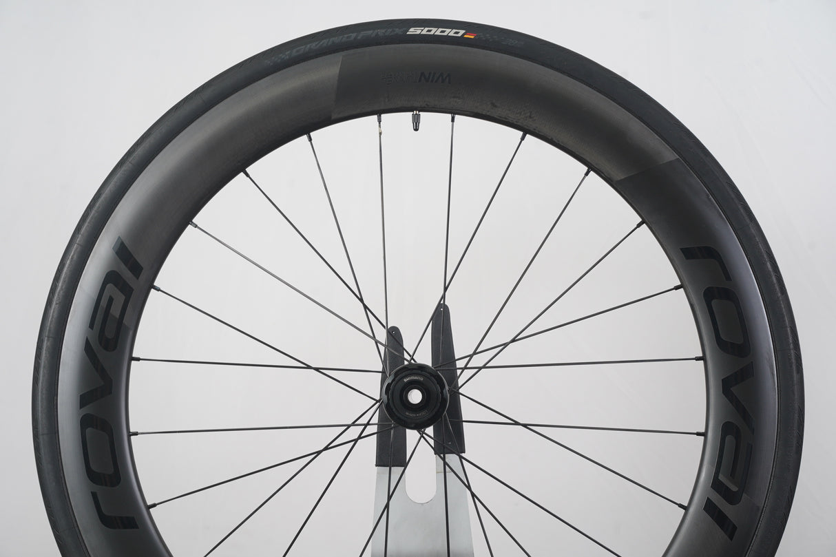 Roval Rapide CLX II Carbon Tubeless Clincher Disc Brake Wheelset XDR 12 Speed