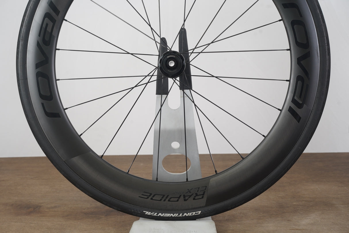 Roval Rapide CLX II Carbon Tubeless Clincher Disc Brake Wheelset XDR 12 Speed
