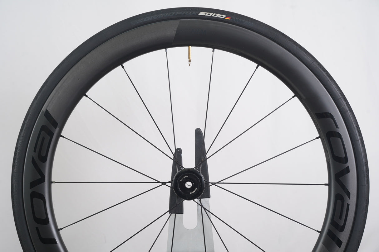 Roval Rapide CLX II Carbon Tubeless Clincher Disc Brake Wheelset XDR 12 Speed