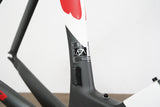 51cm Cervelo P3 Carbon Aero Rim Brake TT Triathlon Frameset