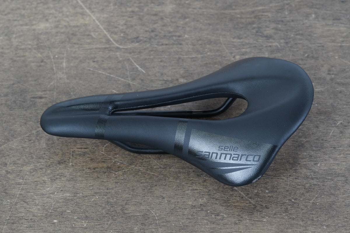 144mm (Wide) LOOK Selle San Marco ShortFit  Manganese Rail Road Saddle 185g