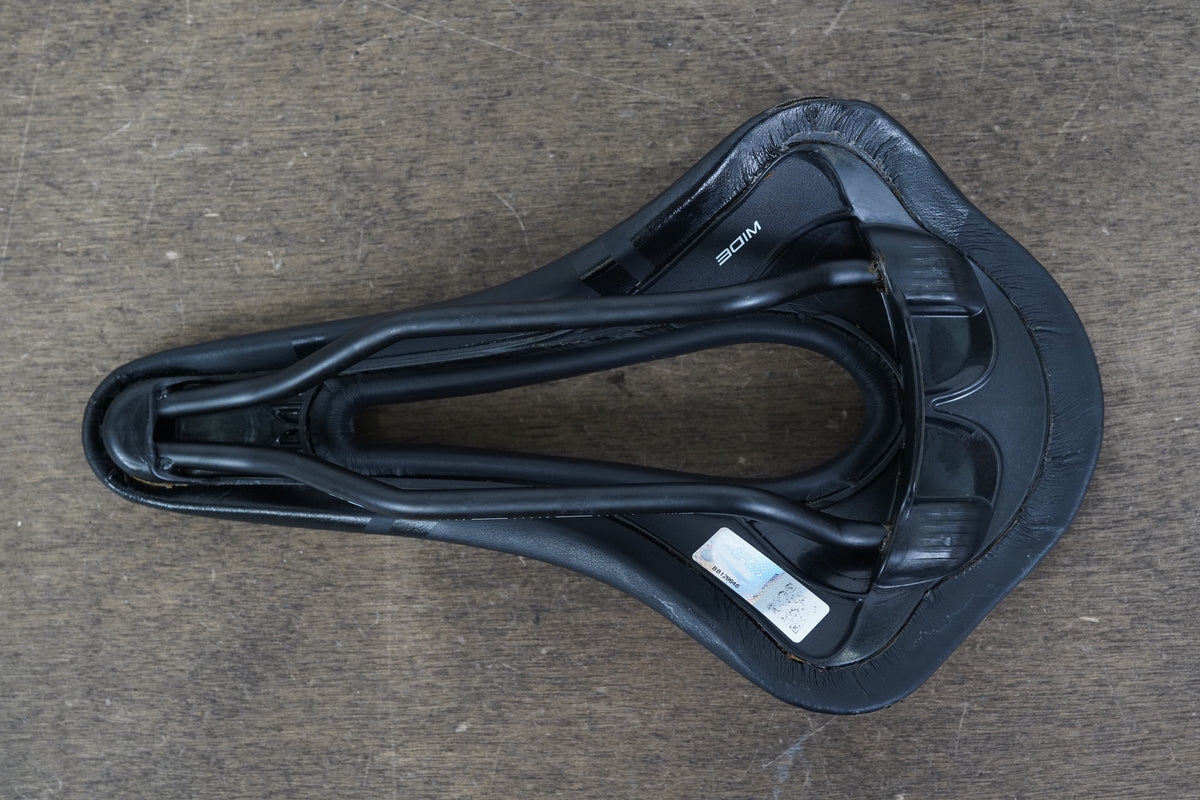 144mm (Wide) LOOK Selle San Marco ShortFit  Manganese Rail Road Saddle 185g