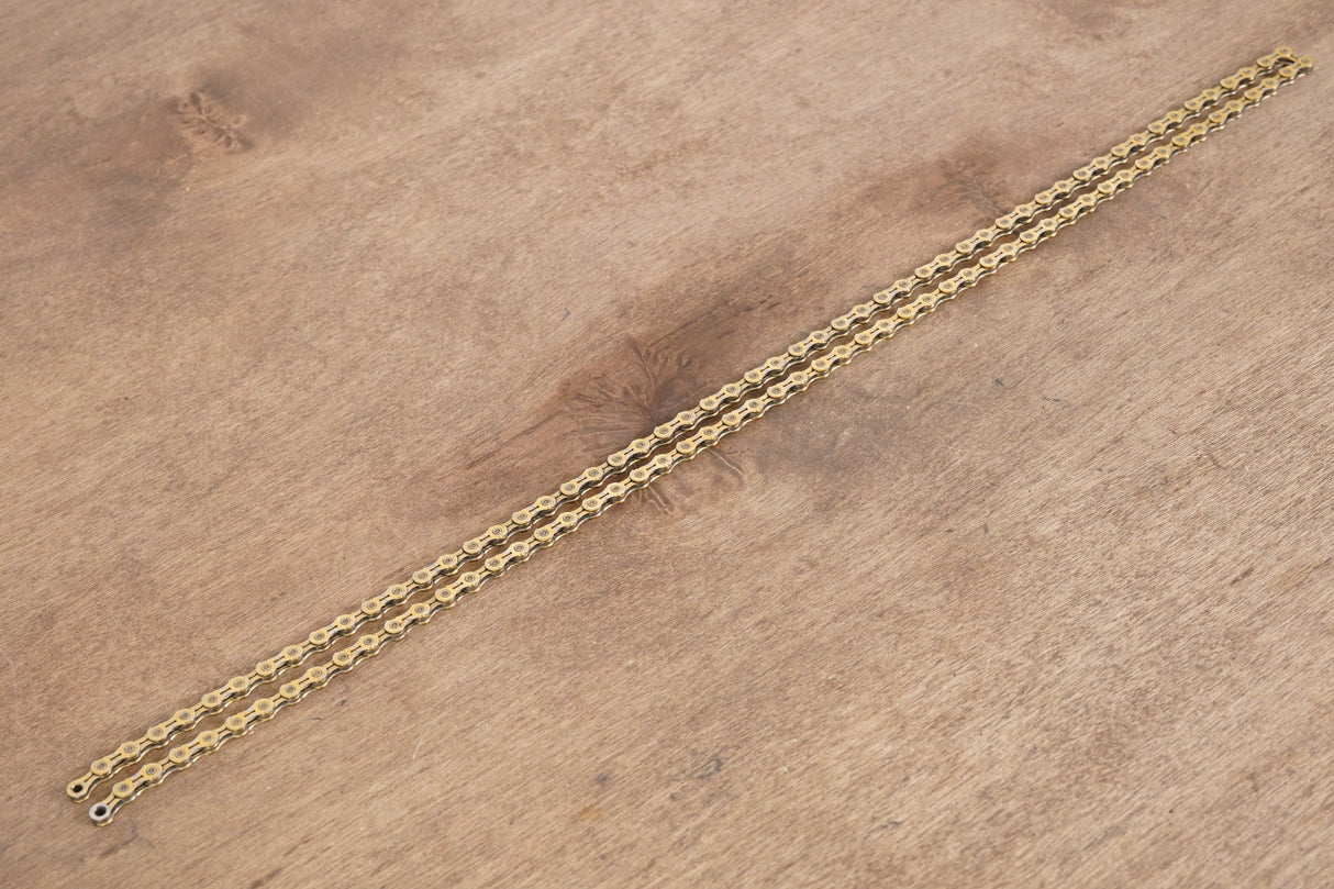 110L KMC X11EL Gold 11 Speed Road Chain >75% Life Remaining 110 Links