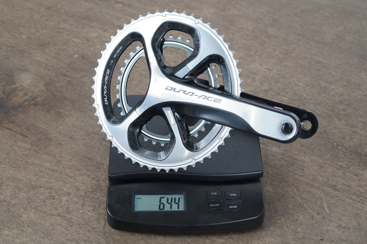 175mm 53/39T Shimano Dura-Ace FC-9000 11 Speed Stages Power Crankset 644g