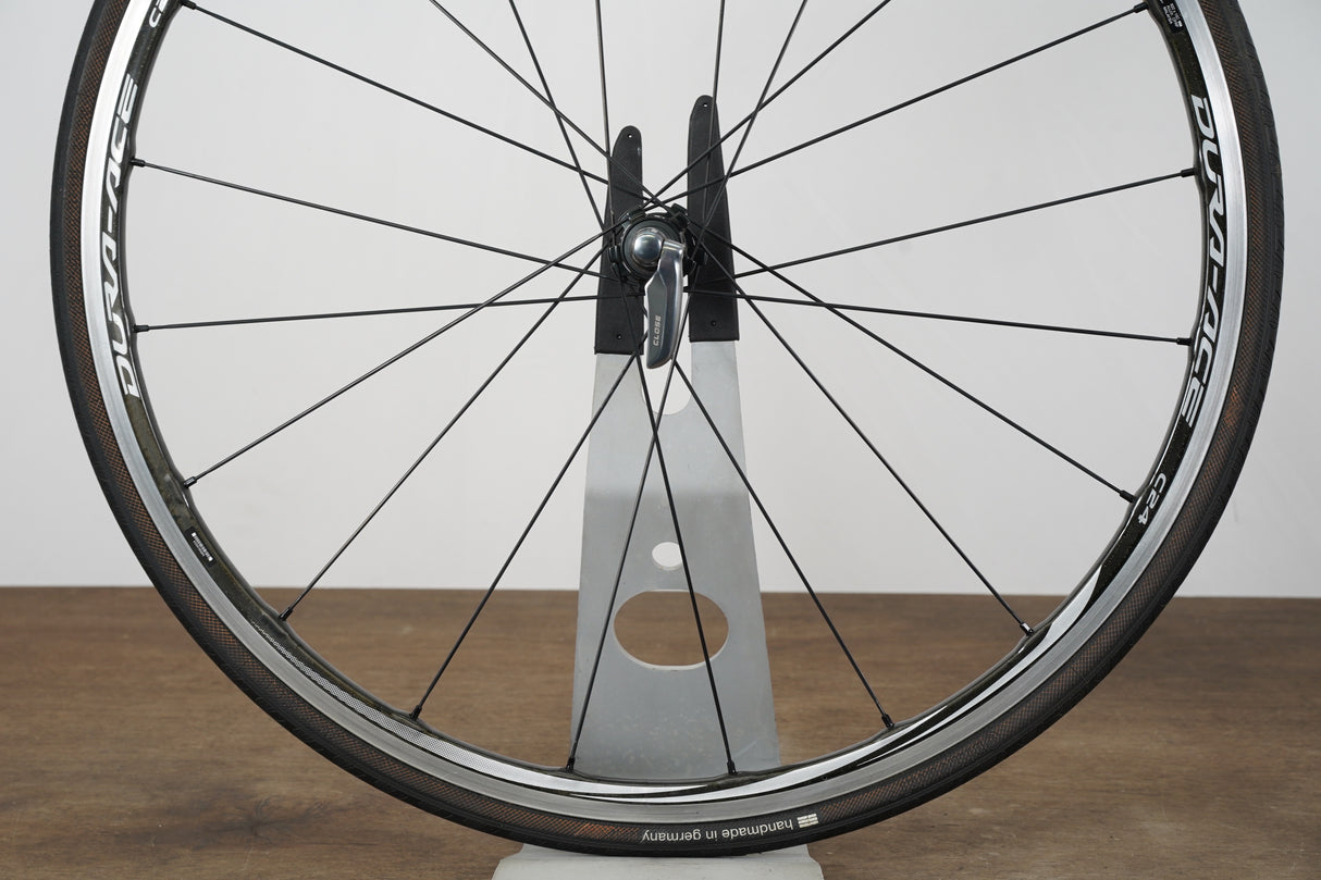 Shimano Dura-Ace WH-9000 C24 Carbon Clincher Rim Brake Wheelset 11 Speed