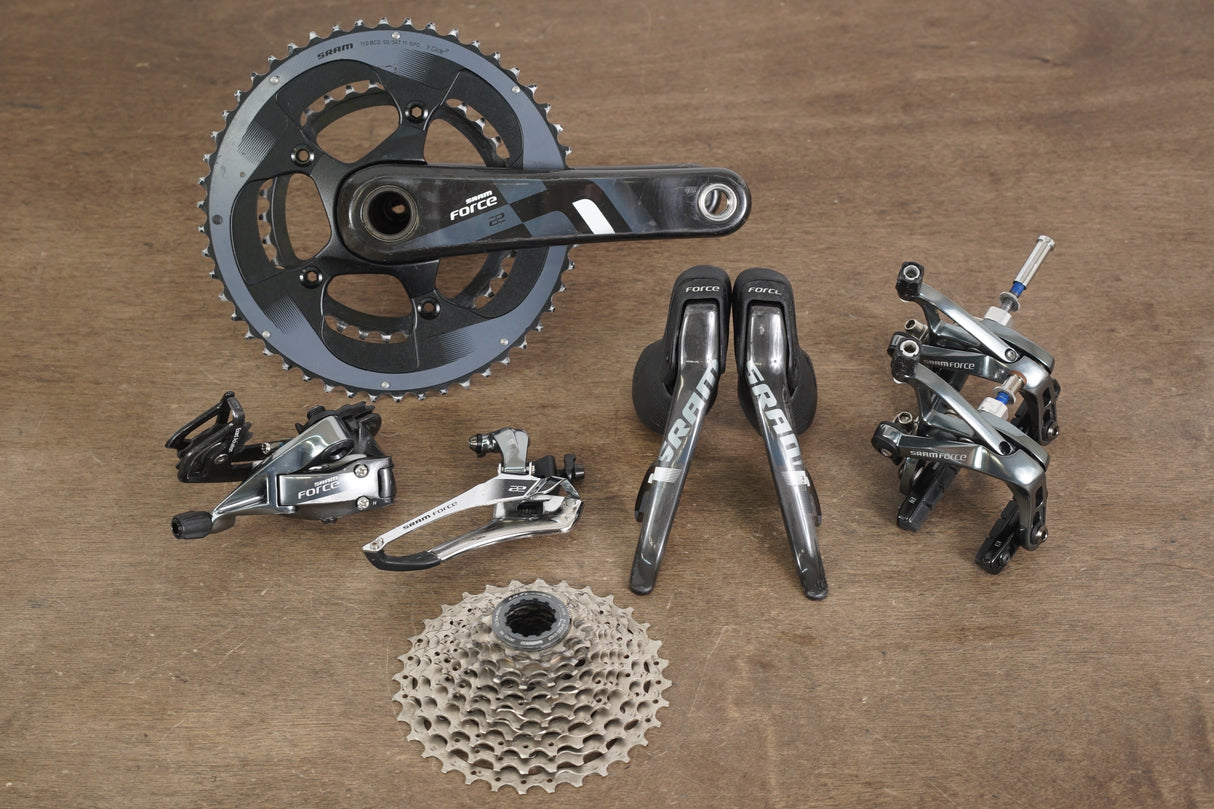 SRAM Force 22 WiFli 11 Speed Mechanical Rim Brake Road Complete Groupset