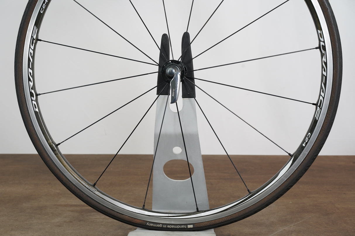 Shimano Dura-Ace WH-9000 C24 Carbon Clincher Rim Brake Wheelset 11 Speed