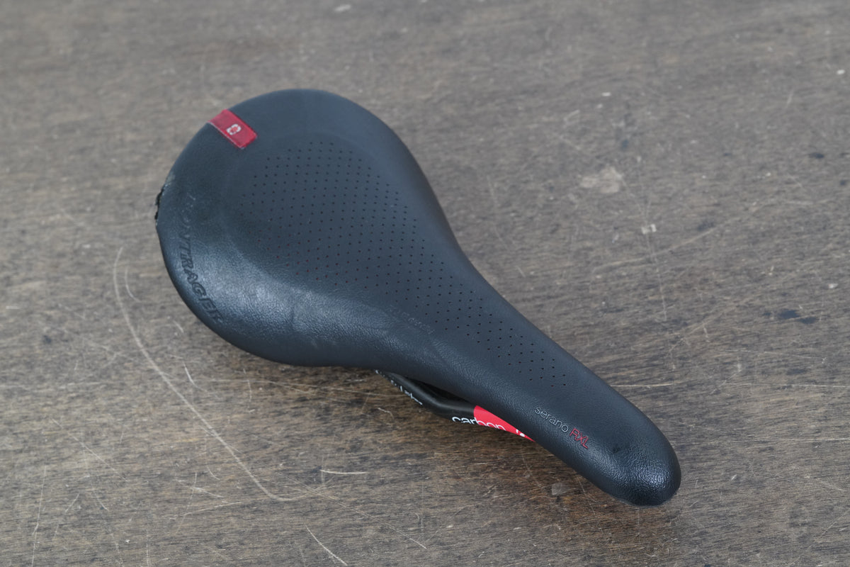 138mm Bontrager Serano RXL Carbon Rail Road Saddle 178g
