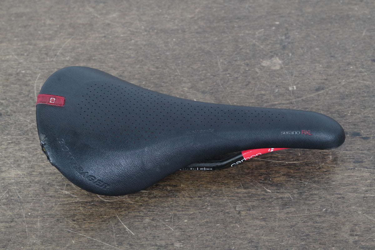 138mm Bontrager Serano RXL Carbon Rail Road Saddle 178g