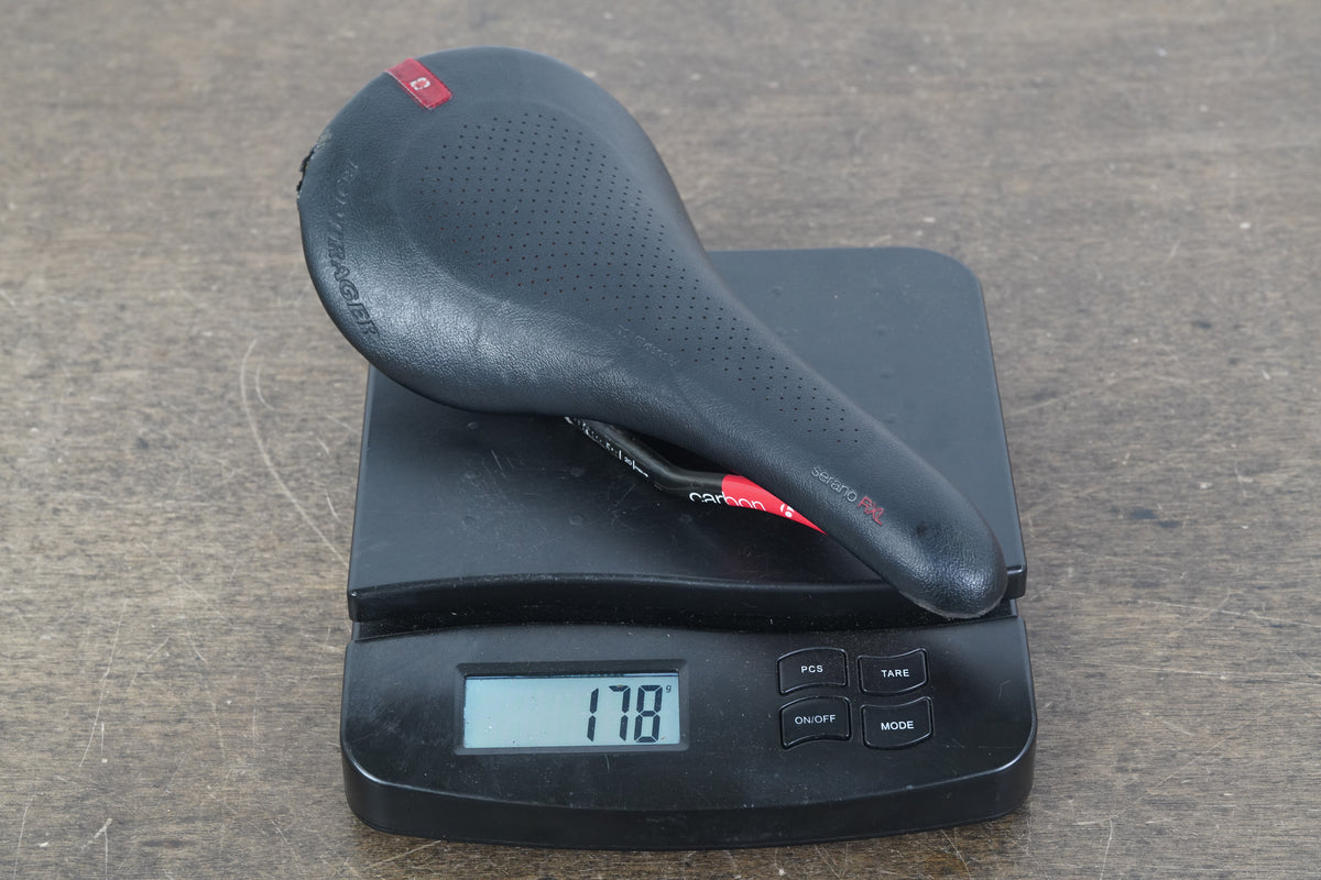 138mm Bontrager Serano RXL Carbon Rail Road Saddle 178g