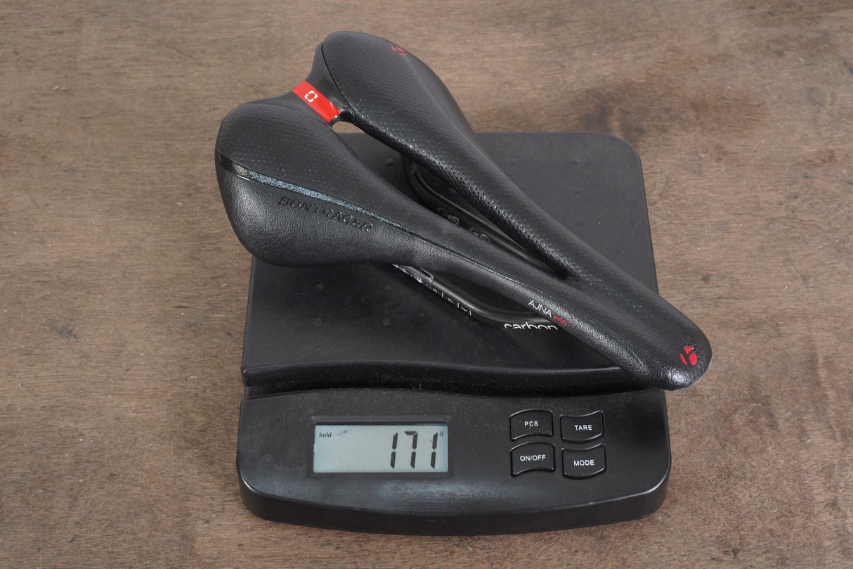 154mm Bontrager Ajna Pro Carbon Rail Road Saddle 171g