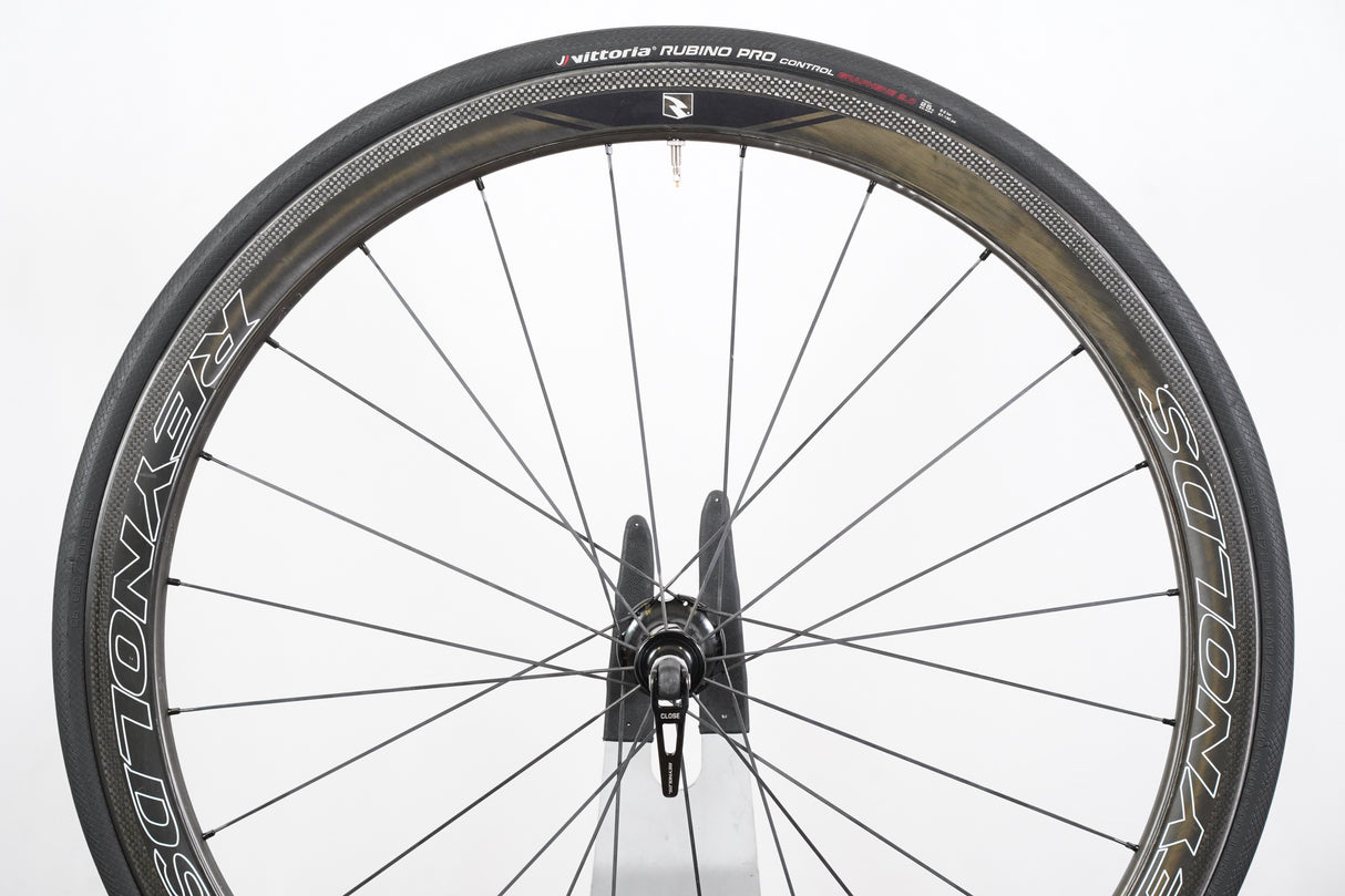 REAR Reynolds Assault SLG Carbon Clincher Rim Brake Wheel 11 Speed