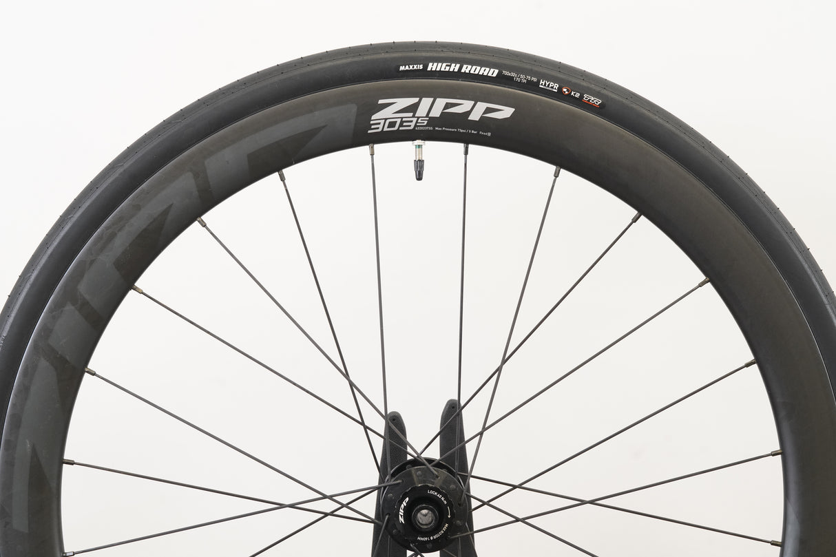 Zipp 303 S 76/176 Carbon Tubeless Clincher Disc Wheelset SRAM XDR 12 Speed 303S